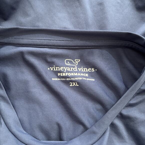 Vineyard Vines Performance Yacht Boating Long Sleeve XXL Shirt Vacation Preppy - Picture 3 of 4